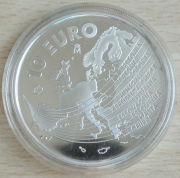 Spain 10 Euro 2004 Eurostar EU Enlargement Silver