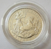 Großbritannien 6 x 1 Pound 2007 20 Jahre Britannia