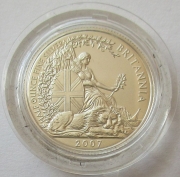 United Kingdom 6 x 1 Pound 2007 20 Years Britannia Silver Proof