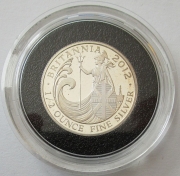 Großbritannien 9 x 1 Pound 2012 25 Jahre Britannia