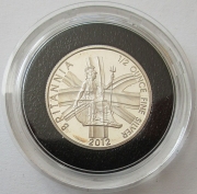 Großbritannien 9 x 1 Pound 2012 25 Jahre Britannia