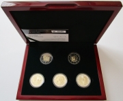 Luxemburg 5 x 2 Euro 2022-2023 PP Set