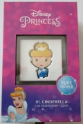 Niue 2 Dollars 2021 Chibi Disney Princess Cinderella
