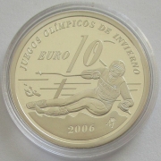 Spanien 10 Euro 2005 Olympia Turin Ski Alpin (lose)