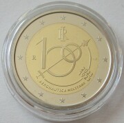 Italy 2 Euro 2023 100 Years Aeronautica Militare Proof