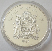 Malawi 5 Kwacha 1997 Tiere Elefant