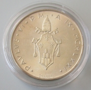 Vatikan 500 Lire 1971 Weintrauben & Gerstenähre