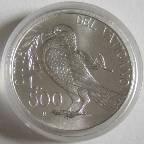 Vatikan 500 Lire 1993 30 Jahre Pacem in Terris (lose)