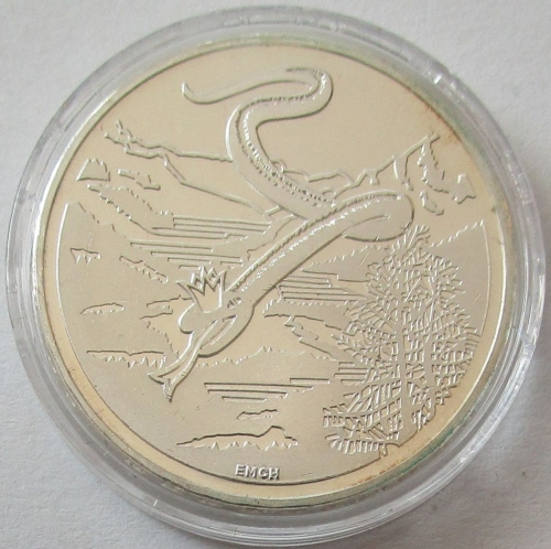 Switzerland 20 Franken 1995 Legends Schlangenkönigin Silver BU