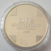 Schweiz 20 Franken 1995 Sagen Schlangenkönigin BU