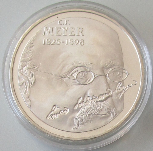 Schweiz 20 Franken 1998 Conrad Ferdinand Meyer BU