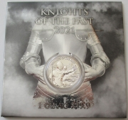 Malta 5 Euro 2021 Knights of the Past 1 Oz Silver