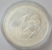 Neuseeland 10 Dollars 2025 Kiwi PP