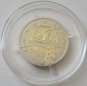 France 2 Euro 2024 Olympics Paris Eiffel Tower Reverse Proof