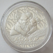 Australia 5 Dollars 2025 Koala High Relief 1 Oz Silver