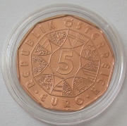 Österreich 5 Euro 2025 Ostern Narzissen