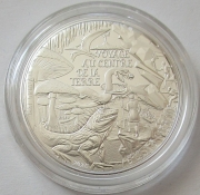 France 10 Euro 2025 Jules Verne Journey to the Center of the Earth Silver