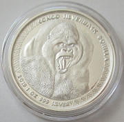 Kongo 5000 Francs 2019 Silverback Gorilla