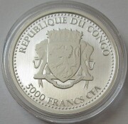 Kongo 5000 Francs 2019 Silverback Gorilla