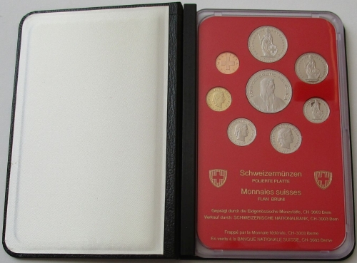 Switzerland Proof Coin Set 1995