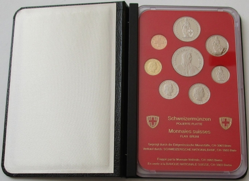 Switzerland Proof Coin Set 1994