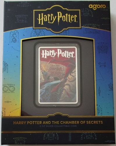 Niue 3 Dollars 2025 Harrry Potter and the Chamber of Secrets 2 Oz Silver