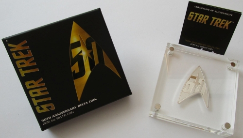 Tuvalu 1 Dollar 2016 Star Trek Delta
