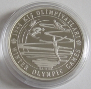 Turkey 5000 Lira 1984 Olympics Sarajevo Silver