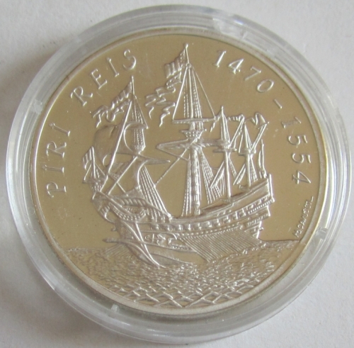 Turkey 50000 Lira 1995 Ships Carrack of Piri Reis