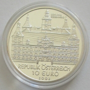 Austria 10 Euro 2002 Schloss Eggenberg Silver Proof