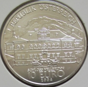 Österreich 10 Euro 2004 Schloss Hellbrunn BU