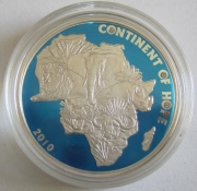 Elfenbeinküste 1000 Francs 2010 Continent of Hope