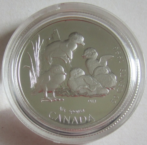 Kanada 50 Cents 1996 Tiere Brautente