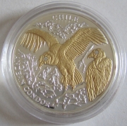 Liberia 10 Dollars 2004 Wildlife Andean Condor Silver
