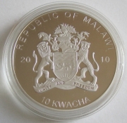 Malawi 10 Kwacha 2010 Tiere Andenkondor