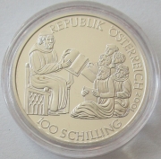 Österreich 100 Schilling 2001 Mittelalter