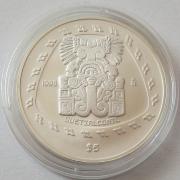 Mexico 5 Pesos 1998 Pre-Columbian Era Quetzalcoatl 1 Oz...