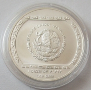 Mexico 5 Nuevos Pesos 1993 Pre-Columbian Era Anciano con...