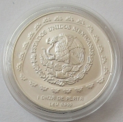 Mexico 5 Pesos 1998 Pre-Columbian Era Sacerdote 1 Oz Silver
