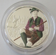 Austria 10 Euro 2025 Traditional & Trendy Aufbrezeln Silver Proof