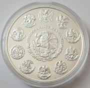 Mexiko Libertad 1 Oz Silber 2003 Gilded