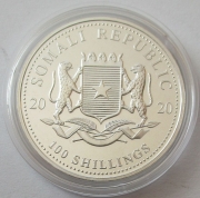 Somalia 100 Shillings 2020 Leopard