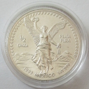 Mexico Libertad 1/2 Oz Silver 1993
