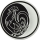 Russland 3 Rubel 2005 Lunar Hahn