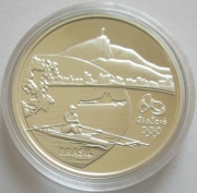 Brazil 5 Reais 2016 Olympics Rio de Janeiro Paubrasilia Silver