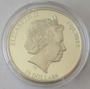 Fiji 10 Dollars 2012 Patron Saints Olga