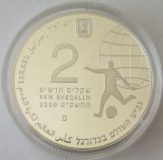 Israel 2 New Sheqalim 2009 Fußball-WM in...
