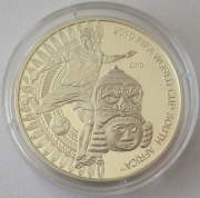 Laos 1000 Kip 2010 Fußball-WM in Südafrika