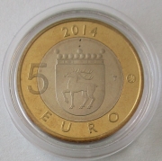 Finland 5 Euro 2014 Regions Ahvenanmaa BU