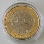 Finnland 5 Euro 2016 Sport Speer-, Diskus &...